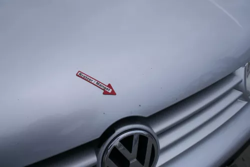 VW Golf 4 Motorhaube Haube Klappe vorne silber grau LA7W grau reflexsilber (173385)