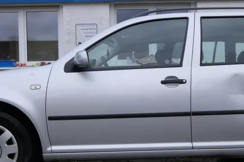 VW Golf 4 Bora Tür vorne links Fahrertür 4/5-Türer & Kombi silber LA7W -ohneAnba
