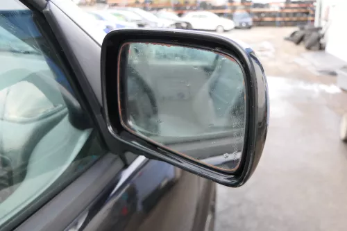 VW Polo 6N mechanisch manuell Spiegel Außenspiegel rechts schwarz LC9Z (173425)