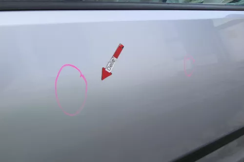 Polo 9N 9N3 Tür vorne rechts Beifahrertür 2/3-Türer silber LA7W ohneAnbauteile (173448)