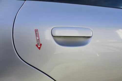 Audi A3 8L Tür Türblatt hinten rechts 4/5-Türer grau silber LY7M (173561)