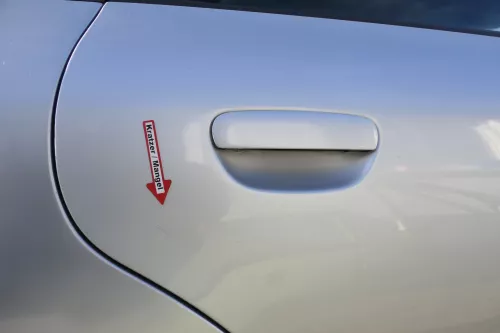 Audi A3 8L Tür Türblatt hinten rechts 4/5-Türer grau silber LY7M (173561)