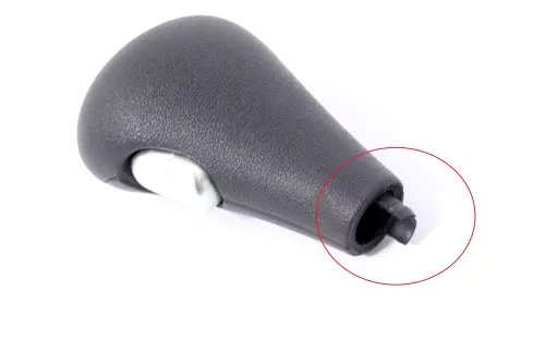 Audi A6 4B Griff Knopf Automatik Schaltknauf Schalthebel Leder schwarz soul (173596)