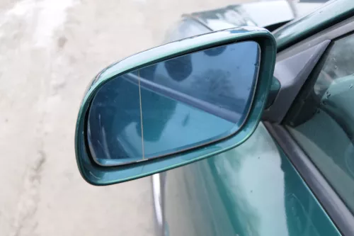 Audi A3 8L elektrischer Spiegel Außenspiegel links mit Glas grün LZ6L (173636)