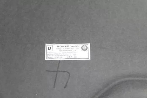 Fabia 5J Kombi Combi Himmel Innenraum Decke Dachhimmel Dach oben grau (173692)