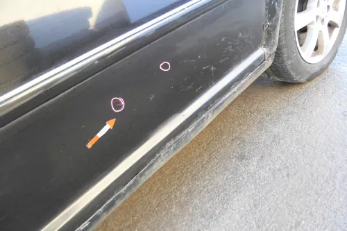 Golf 4 Bora Tür vorne rechts Beifahrertür 4/5-Türer Kombi Variant schwarz LC9Z (173822)