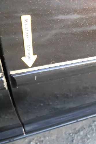 VW Golf 4 Bora Tür hinten links nur Kombi / Variant schwarz LC9Z (173823)