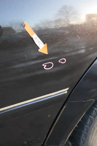 VW Golf 4 Bora Tür hinten links nur Kombi / Variant schwarz LC9Z (173823)