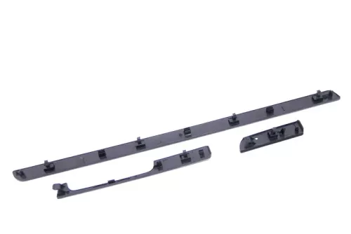 VW Golf 5 1K Verkleidung Abdeckung Dekor silber links + rechts netzoptik silber (173865)