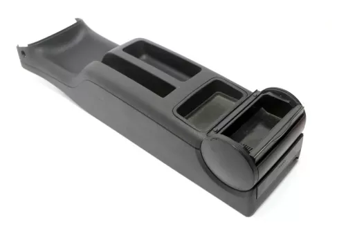 VW Golf 4 Bora Mitteltunnel Aschenbecher hinten Verkleidung schwarz (173948)