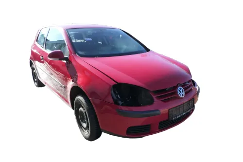 VW Golf 5 1K V Stoßstange vorne Frontoßstange Stoßfänger rot LY3D