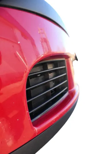 VW Golf 5 1K V Stoßstange vorne Frontoßstange Stoßfänger rot LY3D (174000)