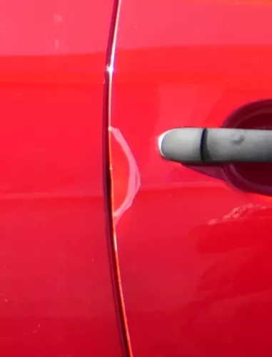 Golf 5 V 1K Tür Türblatt vorne rechts Beifahrertür 2/3-Türer rot LY3D (174002)