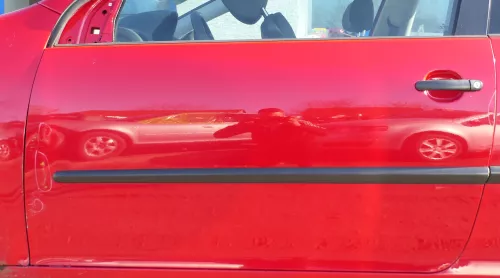 Golf 5 V 1K Tür Türblatt vorne links Fahrertür 2/3-Türer rot LY3D