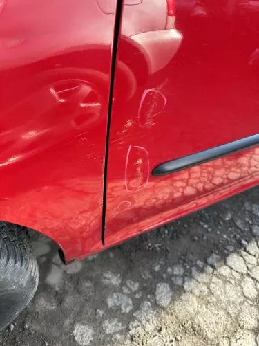 Golf 5 V 1K Tür Türblatt vorne links Fahrertür 2/3-Türer rot LY3D (174005)