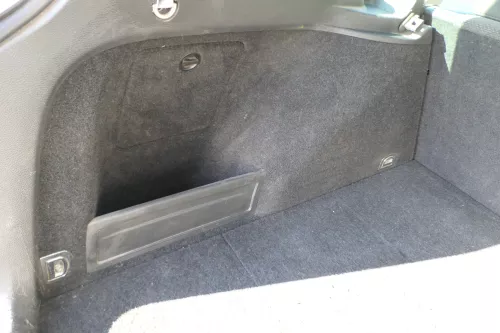 VW Passsat 3C B6 Kombi Abdeckung Verkleidung Kofferraum hinten links schwarz