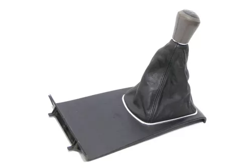 Audi A6 4B Schaltknauf Schaltsack Schaltknüppel original 5-Gang Leder (174138)