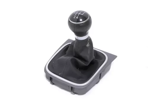 Golf 5 Schaltknauf Schaltsack Schaltung Schaltknüppel Leder 5-Gang 1K0711113BG