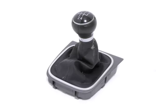 Golf 5 Schaltknauf Schaltsack Schaltung Schaltknüppel Leder 5-Gang 1K0711113BG