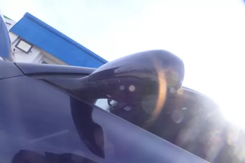 Audi A3 8L elektrischer Spiegel Außenspiegel links mit Glas blau lila LZ5L (174450)