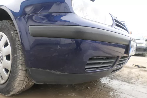 VW Golf 4 Stoßstange vorne Stoßfänger vorn vorne blau LB5N indigoblau blau indig (174493)