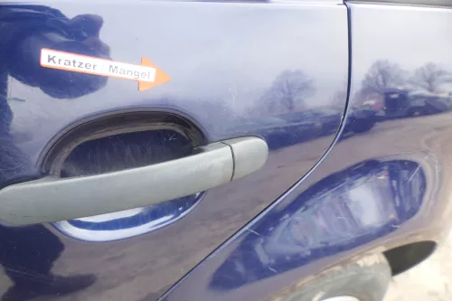 VW Golf 4 Bora Tür hinten links nur Kombi / Variant blau LB5N indigoblau ohne An (174496)