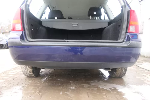 VW Golf 4 Kombi Avant Stoßstange hinten Heckstoßstange Stoßfänger blau LB5N