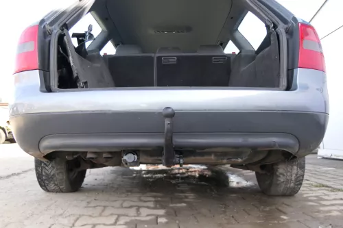 Audi A6 4B Kombi Avant Stoßstange hinten Heckstoßstange grau LY7L