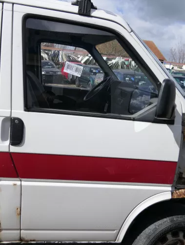 VW T4 Tür vorne rechts weiß R902 Beifahrertür 701831056H bis ca1996 ohne Anbau