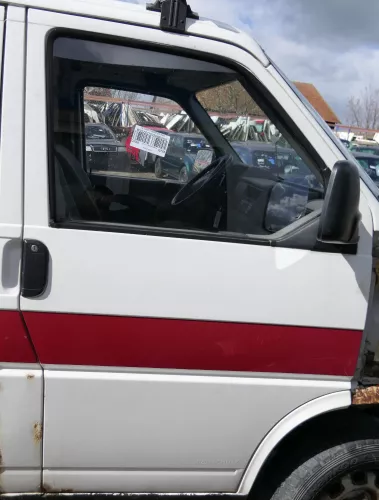 VW T4 Tür vorne rechts weiß R902 Beifahrertür 701831056H bis ca1996 ohne Anbau