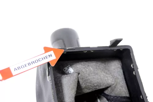 VW Polo 9N 9N3 Schaltknauf Schaltsack Schaltung Schaltknüppel 6Q1711113F QFJ (174658)