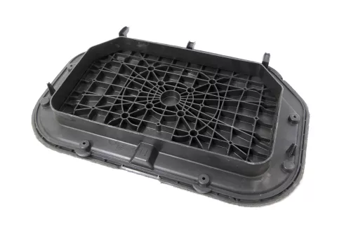 Touran 1T3 Verkleidung hinten links /rechts Kofferraum Staufach dunkel anthrazit (174729)