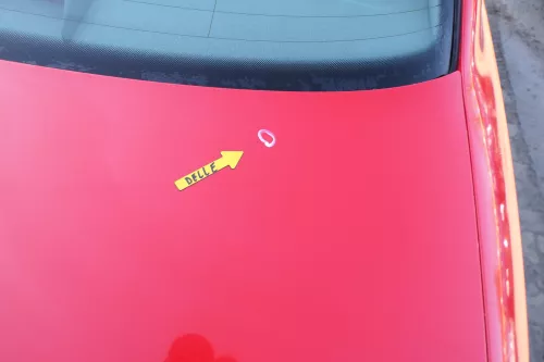 Audi A4 B5 Heckklappe hinten Klappe Kofferraumklappe Limousine rot LY3H bis1999 (174782)