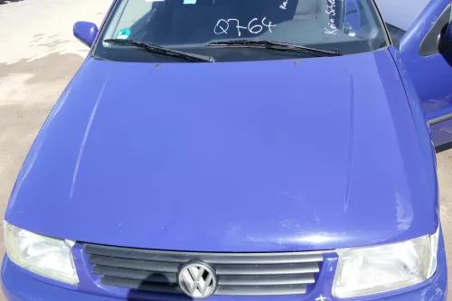 VW Polo 6N Motorhaube Frontklappe Haube vorne Klappe blau LD5D