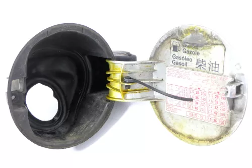 Audi A2 8Z Tankdeckel Klappe Tankklappe Deckel Tank silber LY7W (174895)