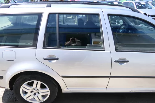 VW Golf 4 Bora Tür hinten rechts nur Kombi / Variant silber LA7W -ohne Anbauteil