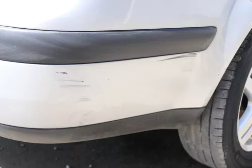 VW Golf 4 Kombi Avant Stoßstange hinten Heckstoßstange Stoßfänger silber LA7W (174982)
