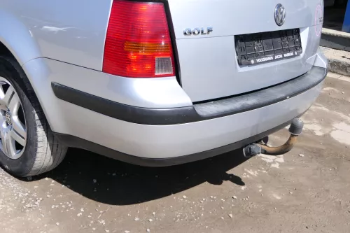 VW Golf 4 Kombi Avant Stoßstange hinten Heckstoßstange Stoßfänger silber LA7W (174982)