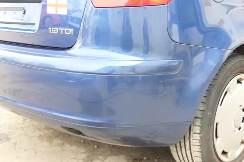 Audi A3 8P Stoßstange Stoßfänger hinten 4/5-Türer blau LZ5C (175031)
