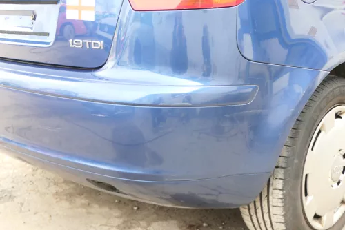 Audi A3 8P Stoßstange Stoßfänger hinten 4/5-Türer blau LZ5C (175031)