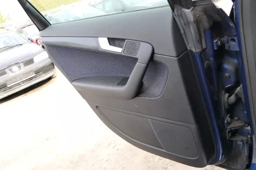 1x Audi A3 8P Türverkleidung Verkleidung Tür hinten links 4/5-Türer schwarz (175037)