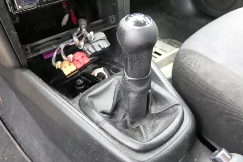 VW Golf 4 Bora Schaltknauf Schaltsack Schaltknüppel schwarz 1J0 711 113 TDI groß