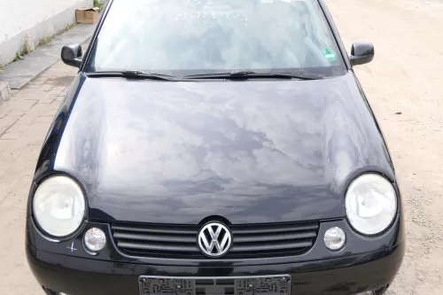 VW Lupo Motorhaube Klappe Frontklappe Haube vorne schwarz L041 uni