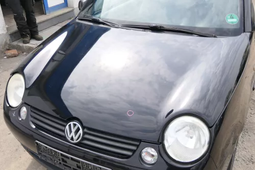 VW Lupo Motorhaube Klappe Frontklappe Haube vorne schwarz L041 uni (175156)