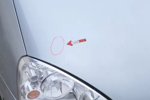 Ford Galaxy Motorhaube Klappe Haube vorne grau cosmic-silber 2QTC Facelift WGR (175188)