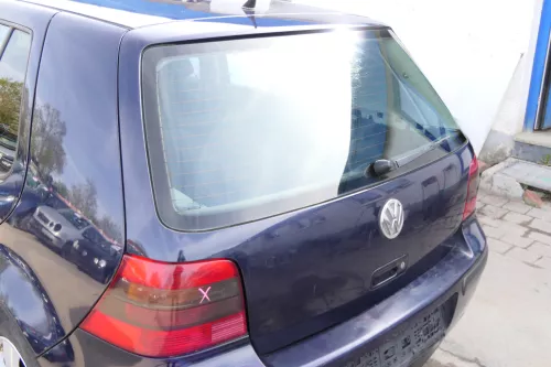 VW Golf 4 Limousine Heckklappe Kofferraumklappe Klappe hinten blau LC5H -ohneAnb (175243)