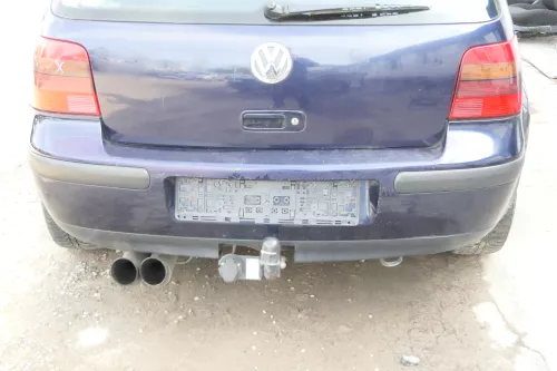 VW Golf 4 Limousine Heckklappe Kofferraumklappe Klappe hinten blau LC5H -ohneAnb (175243)