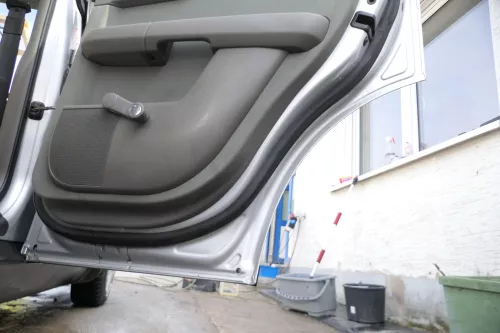 Audi A2 8Z Türverkleidung Verkleidung Tür hinten rechts swing dunkelgrau (175272)