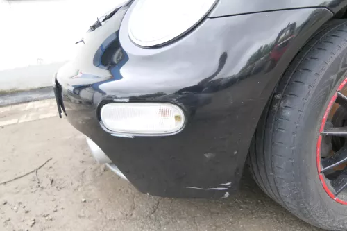 VW New Beetle 9C Stoßstange vorne Stoßfänger vorn schwarz L041 (175353)