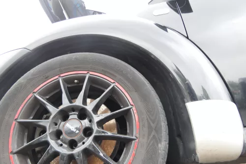 VW New Beetle 9C Kotflügel vorne links schwarz L041 1C0821103H (175354)